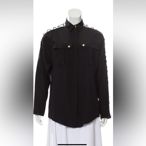 Versace sexy button down - Picture 1 of 4